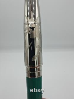 S. T. Dupont Statue of Liberty Limited Edition Fountain Pen 2002 Rare 18k Gold