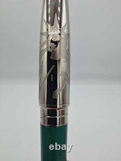 S. T. Dupont Statue of Liberty Limited Edition Fountain Pen 2002 Rare 18k Gold