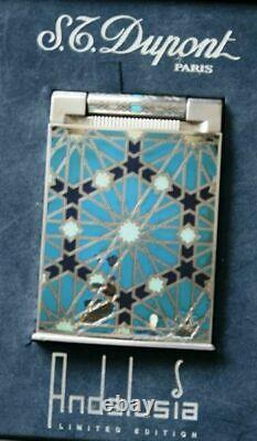 S. T. Dupont Tischfeuerzeug Table Lighter Andalusia Limited Edition 2003