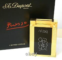 S. T. Dupont Tischfeuerzeug Table Lighter Picasso Limited Edition 1998