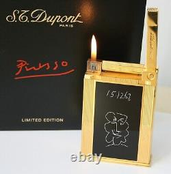 S. T. Dupont Tischfeuerzeug Table Lighter Picasso Limited Edition 1998