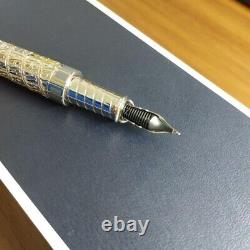 S. T. Dupont Vendome Fountain Pen Limited Edition 18 K Gold Nib M