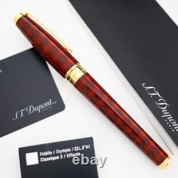 S. T. Dupont Vertigo II Olympio Limited Edition Fountain Pen Vault Kept! #100/400