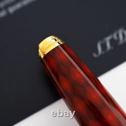 S. T. Dupont Vertigo II Olympio Limited Edition Fountain Pen Vault Kept! #100/400