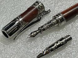 S. T. Dupont Wild West Limited Edition Fountain/rollerball Pen Writing Kit New