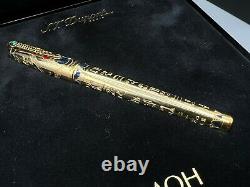 S. T. Dupont XL Olympio PHARAOH Limited Edition Fountain Pen 18K M nib Year 2004