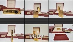 S. T. Dupont gas lighter Tobacco smoking Dupont Gatsby gold limited edition