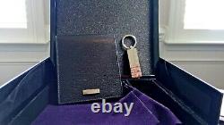 S T Dupont leather wallet & PALLADIUM KEY RING FLASH DRIVE LIMITED EDITION