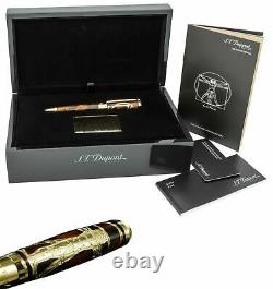 S. T. Dupont limited edition Da Vinci Vitruvian Man 415037 ballpoint pen
