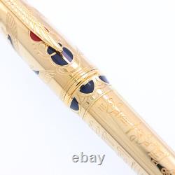 S-T-Dupont limited edition pharaoh NIB 18K gold M (Limited to 2575)