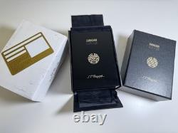S. T. Dupont limited edition shanghai diamonds lacquer & goldtone cufflinks france