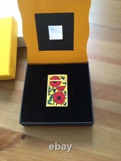 S. T dupont lighter Limited Edition sunflowers