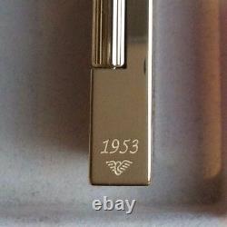 ST DUPONT ATELIER LIGNE LINE 2 LIMITED EDITION GOLD LIGHTER DARK BLUE 016134 laq