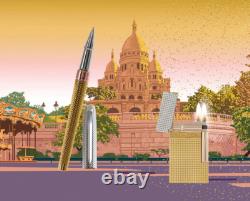 ST DUPONT DP425140M New Line D Medium Golden Hour Ballpoint Pen MSRP $795 LIM ED