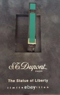 ST DUPONT STATUE OF LIBERTY LIGNE LINE 2 LIMITED EDITION LIGHTER #240 of 350