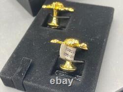 ST Dupont Disney Pirates of the Caribbean Limited Edition Cufflinks 5101 $295