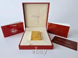ST Dupont Lighter Ligne 2 Gold Plated Napoleon Limited Edition 2006 Vintage RARE