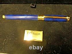 ST Dupont Limited Edition 1953 Dark Blue Roller Pen in Presentation Box