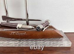 ST Dupont Limited Edition Seven Seas Fountain / Rollerball Pen Desk Set. Mint