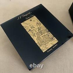 ST Dupont Pen Sleeping Mermaid Limited Edition Empty Box Case Booklet Blank Card