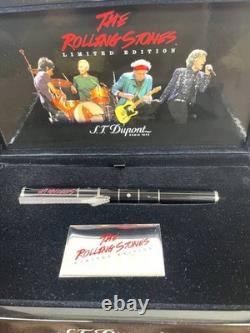 ST Dupont Rolling Stones Limited Edition 1962 Fountain Pen 18K Gold Nib Full Set