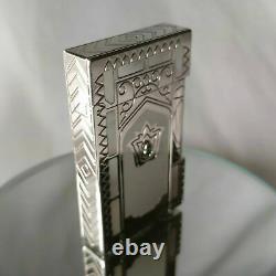 ST Dupont Taj Mahal Limited Edition Gatsby Platinum and Mother-of-Pearl Lighter