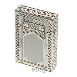 ST Dupont Taj Mahal Limited Edition Platinum and Mother-of-Pearl L2 Lighter