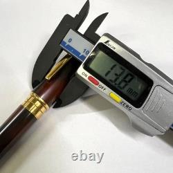 ST Dupont Tortoise Shell Fountain Pen with Lacquer Finish