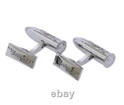 ST Dupont Wild West Palladium Bullet Limited Edition Cufflinks