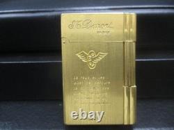 STDupont Limited Edition LINE2 Mercure Gold Made in France