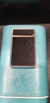 St Dupont 70th Anniversary Diamonds Black Ligne Line 2 Lighter Limited Edition