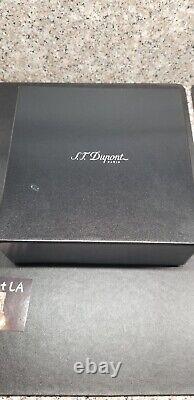 St Dupont 70th Anniversary Diamonds Black Ligne Line 2 Lighter Limited Edition