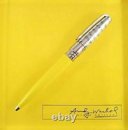 St Dupont Andy Warhol Marilyn Monroe Limited Edition Ballpoint Pen Yelo Lacquer