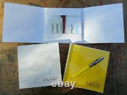 St Dupont Andy Warhol Marilyn Monroe Limited Edition Ballpoint Pen Yelo Lacquer