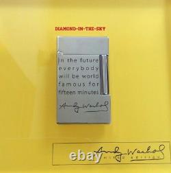 St Dupont Andy Warhol Marilyn Monroe Limited Edition Ballpoint Pen Yelo Lacquer