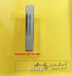St Dupont Andy Warhol Marilyn Monroe Limited Edition Line 2 Lighter Lacquer New