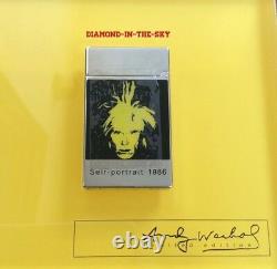 St Dupont Andy Warhol Self Portrait Limited Edition Line 2 Lighter Lacquer New