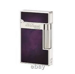 St Dupont Atelier Line 2 Limited Edition Lighter #1000 Purple Lacquer 16260