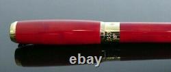 St Dupont Atelier Line D Fountain Pen Limited Edition Red Lacquer 140710 $1380