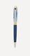 St Dupont Claude Monet Limited Edition Gold Blue Lacquer Ballpoint Pen 415049