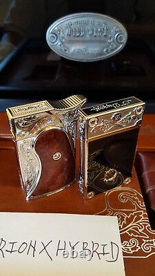 St Dupont Conquest Of Wild West Limited Edition Lighters Item #016164 & #016165