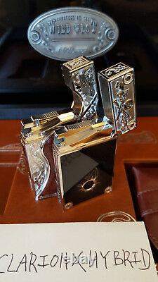 St Dupont Conquest Of Wild West Limited Edition Lighters Item #016164 & #016165