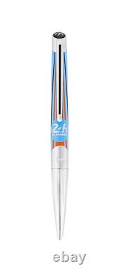 St Dupont Defi 24h Le Mans Limited Edition Ballpoint Pen Blue Orange 405008