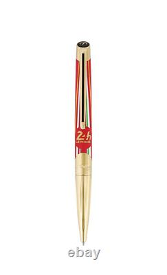 St Dupont Defi 24h Le Mans Limited Edition Ballpoint Pen Blue White 405006