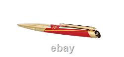 St Dupont Defi 24h Le Mans Limited Edition Ballpoint Pen Red Gold 405007 Lemans