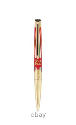 St Dupont Defi 24h Le Mans Limited Edition Ballpoint Pen Red Gold 405007 Lemans
