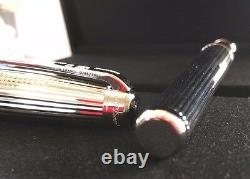 St Dupont Diamond Drop Limited Edition Palladium Orpheo Rollerball Pen #786/1952