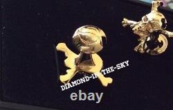 St Dupont Disney Pirates Of The Caribbean Limited Edition Cufflinks Gold 5101pc