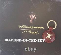 St Dupont Disney Pirates Of The Caribbean Limited Edition Cufflinks Gold 5101pc