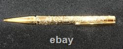 St Dupont Disney's Pirates Of The Caribbean Limited Gold Ballpoint Pen Sword Set